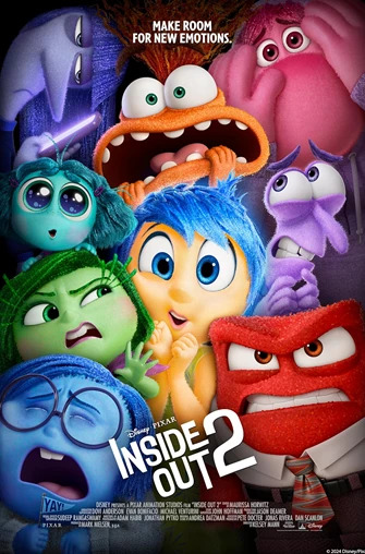 Image depicting the poster for the movie Inside Out 2